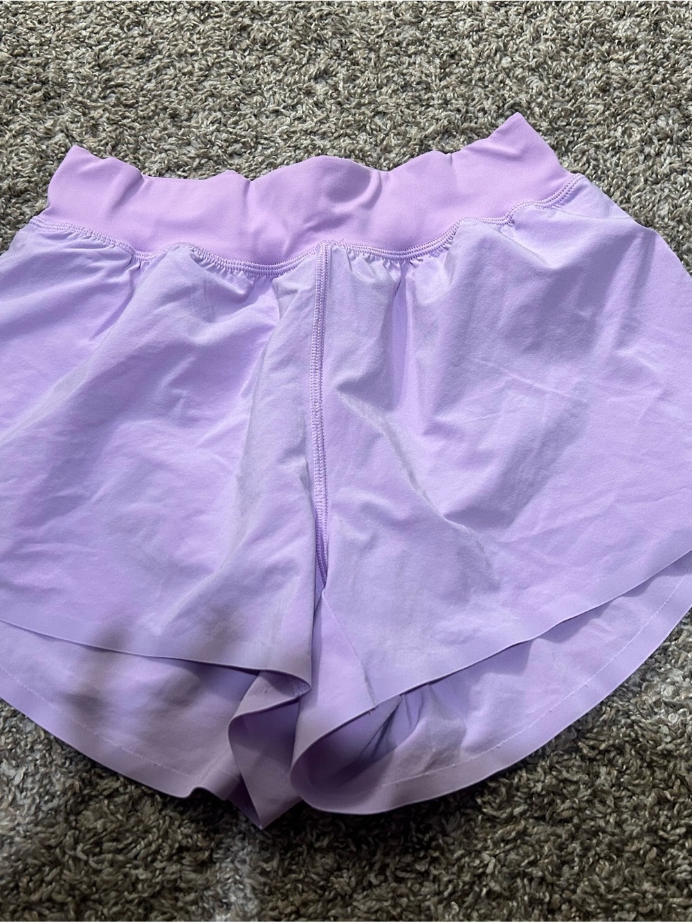 CRZ YOGA Lilac High-Waist Athletic Shorts - Picture 3 of 6